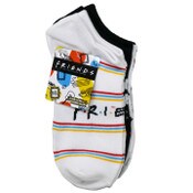 Wholesale - 5pk FRIENDS THE ONE WITH STRIPES NS SOCKS SIZE 9-11, UPC: 193159116378